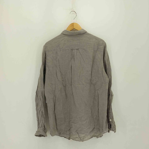 ネストローブコンフェクト nest Robe CONFECT リネンレギュラーカラーシャツ メンズ JPN:4